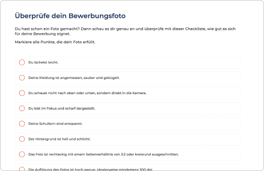 Beispiele & Checklisten
